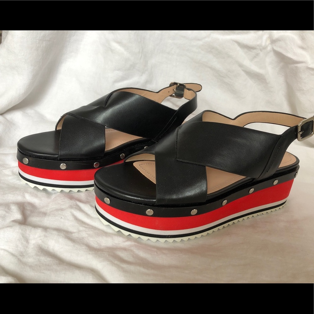 NWT Zara Platform Sandals